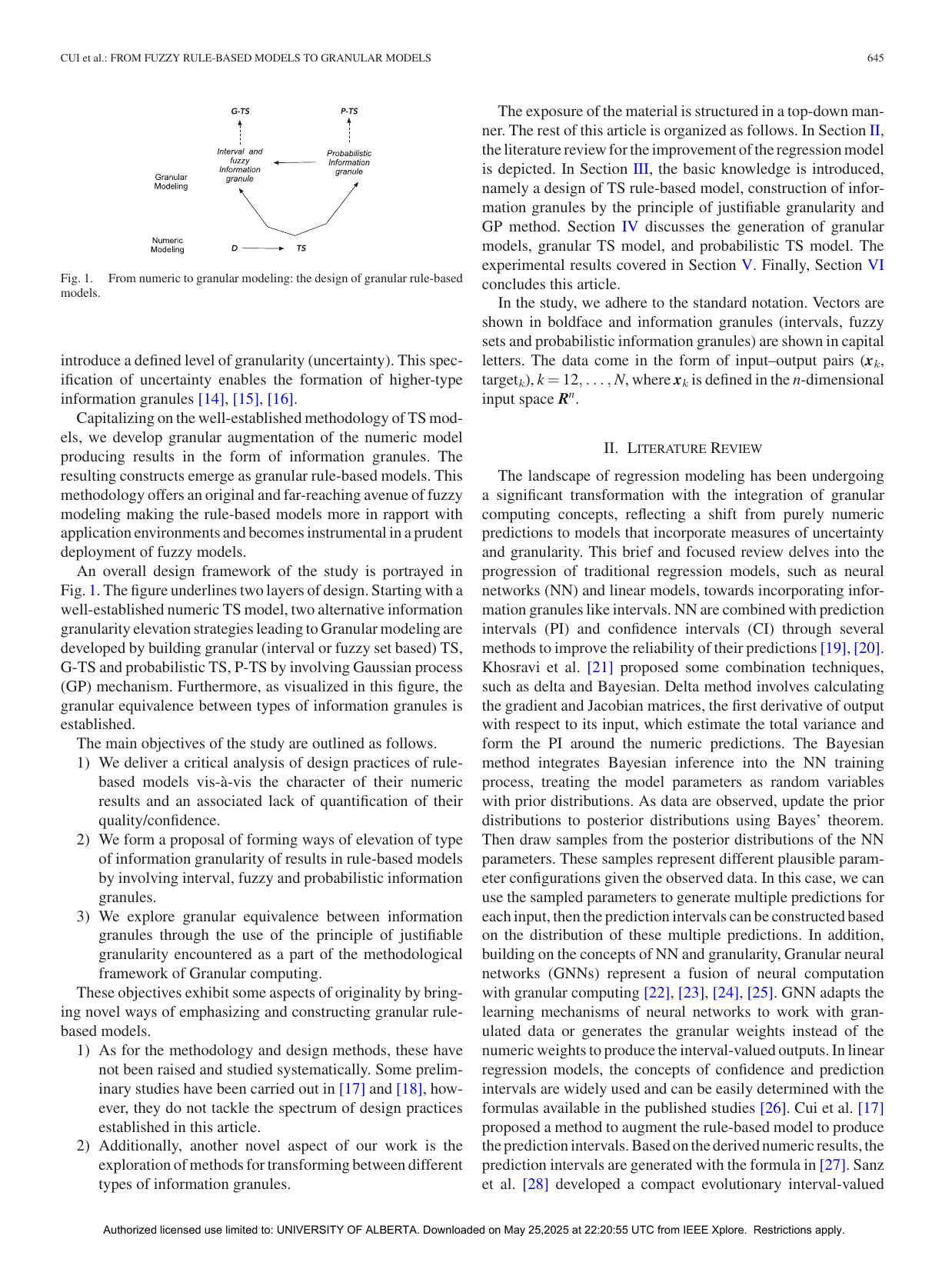 From numeric to granular modeling
