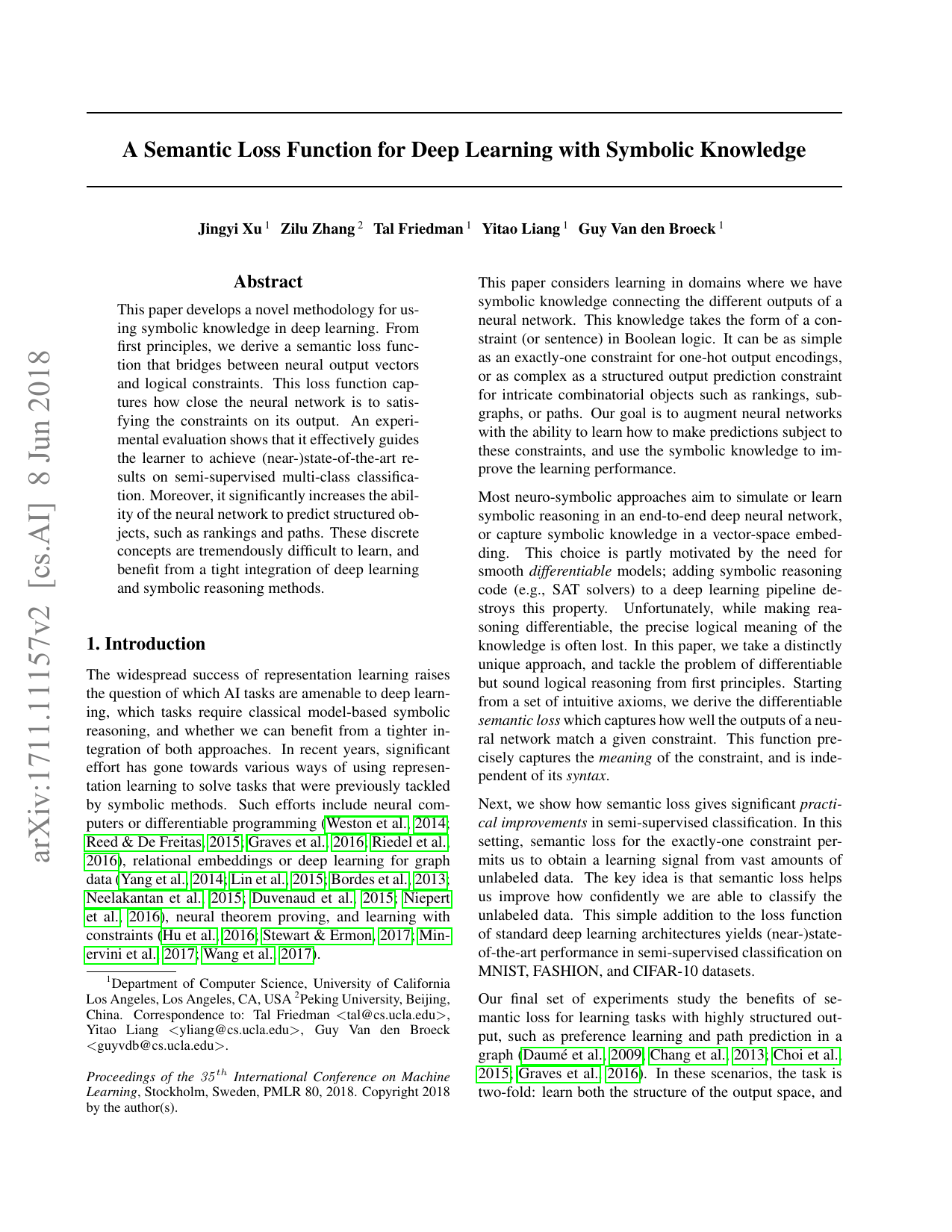 Semantic Loss Figure 1